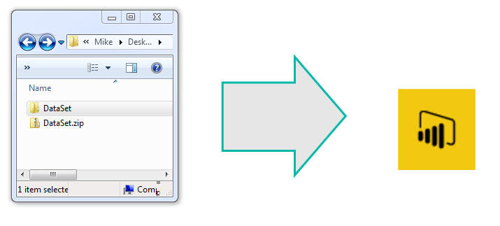 Folder of Files Loaded to Power BI Desktop