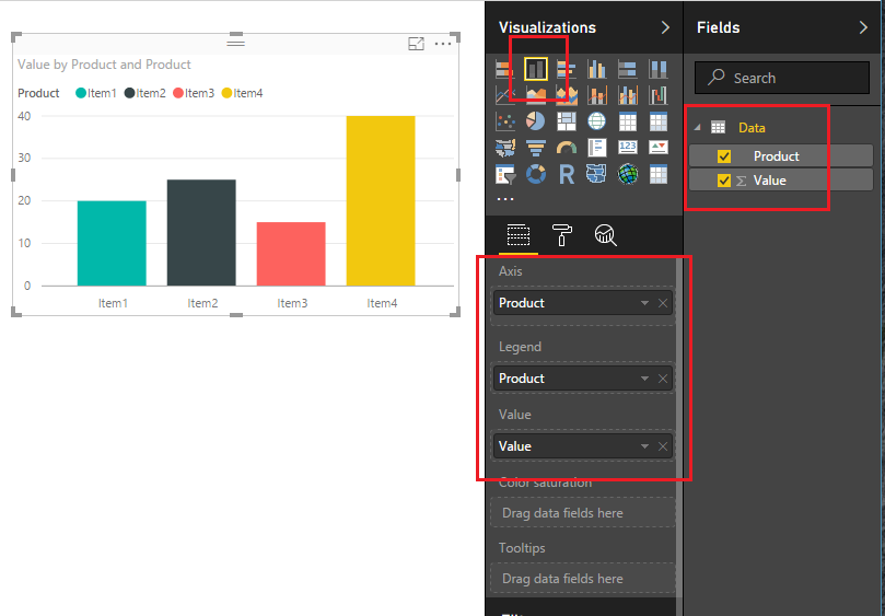 Add Stacked Column Chart