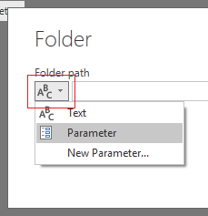 Change to Parameter