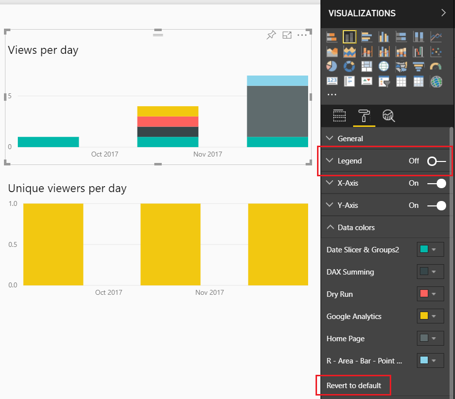 Change Visual Settings