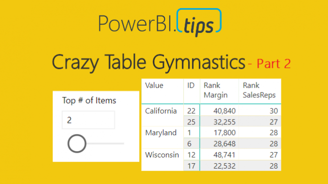 Crazy Table Gymnastics – Part 2 – Build Support Materials