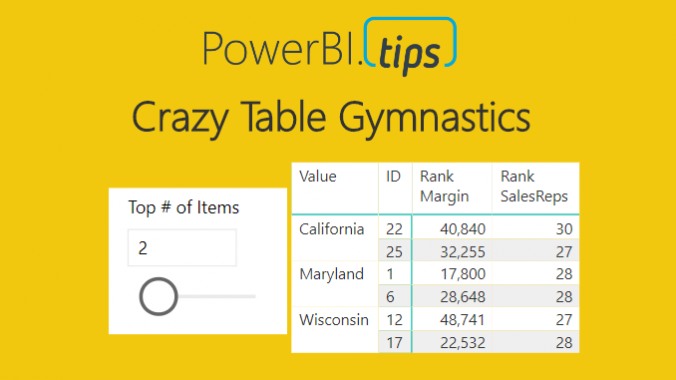 Crazy Table Gymnastics – Part 1 – Dynamic Column Categories