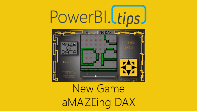 New Game – aMAZEing DAX