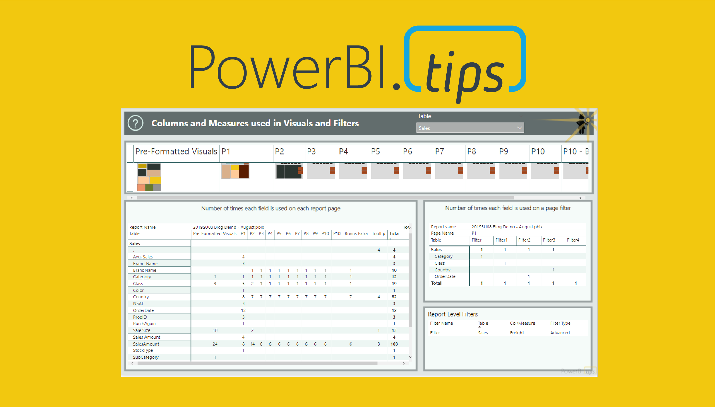 Power BI Field Finder V2