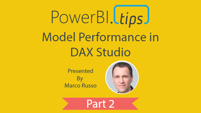 Model Performance in DAX Studio