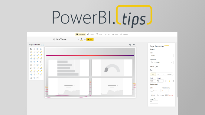 Transforming Power BI Customization: Wire Frames in PowerBI.Tips Designer